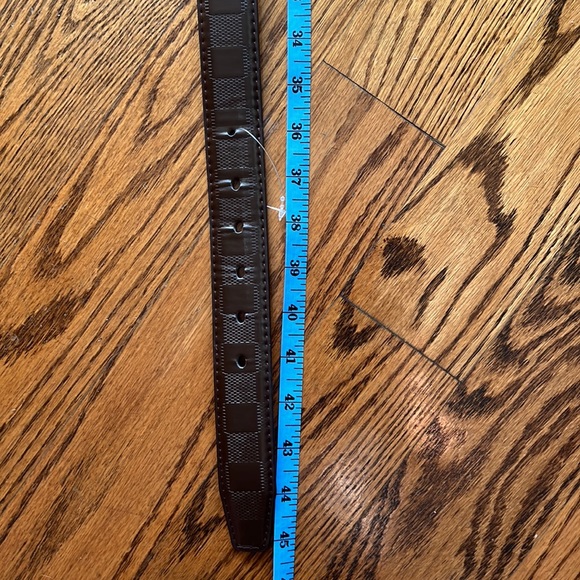 NWOT  leather belt, Large - Picture 9 of 11